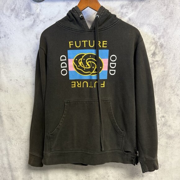 Odd Future Tyler the Creator OFWGKTA Donut Hoodie Sweatshirt Size Small 20x24.5 - Picture 2 of 12